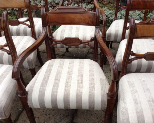 SET OF EIGHT REGENCY DINING CHAIRS - ADDITIONAL PHOTO 2