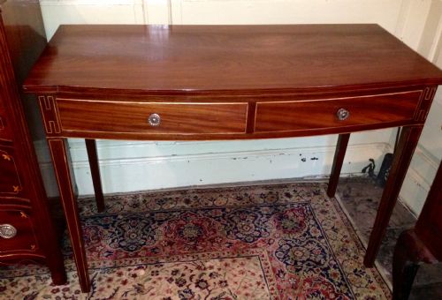 GEORGIAN MAHOGANY LARGE SIDE TABLE OR SERVING TABLE - ADDITIONAL PHOTO 6