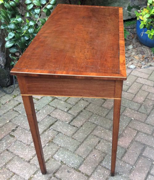 GEORGIAN MAHOGANY SIDE TABLE - ADDITIONAL PHOTO 3