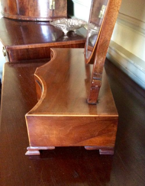 GEORGIAN TOILET OR DRESSING TABLE MIRROR - ADDITIONAL PHOTO 4