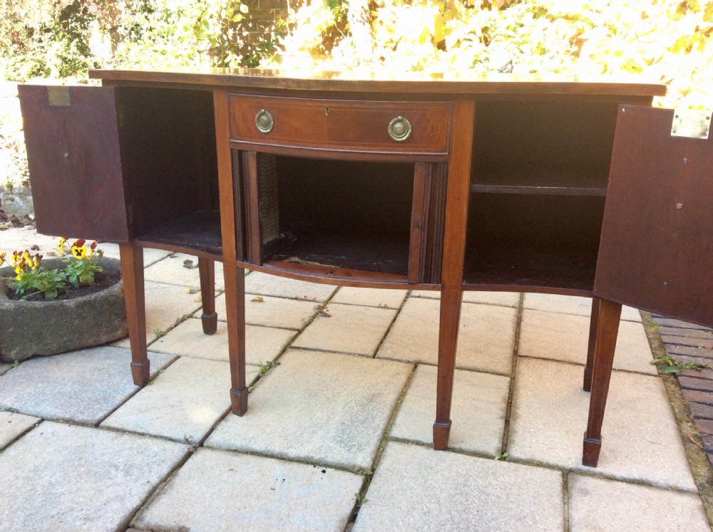 Mahogany sideboard View IX