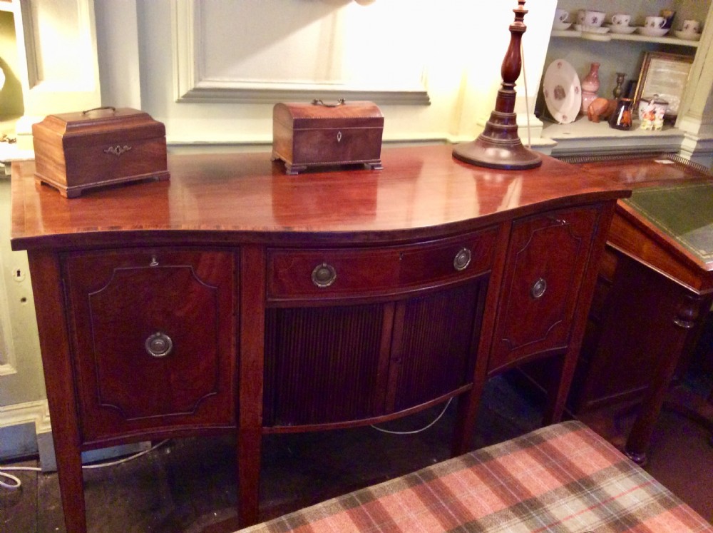 Mahogany sideboard View XI