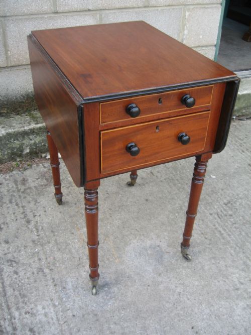 Regency Period Mahogany  Occasional  Table