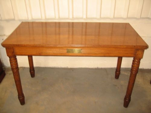 Victorian Oak   High Side Table