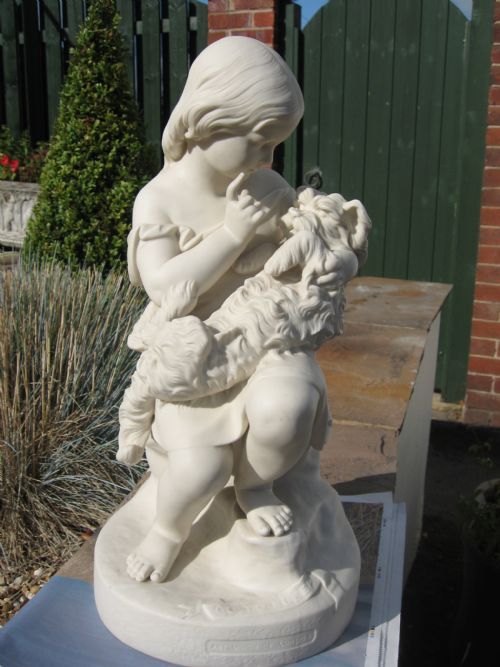 Victorian Copeland Parian Ware  Figure