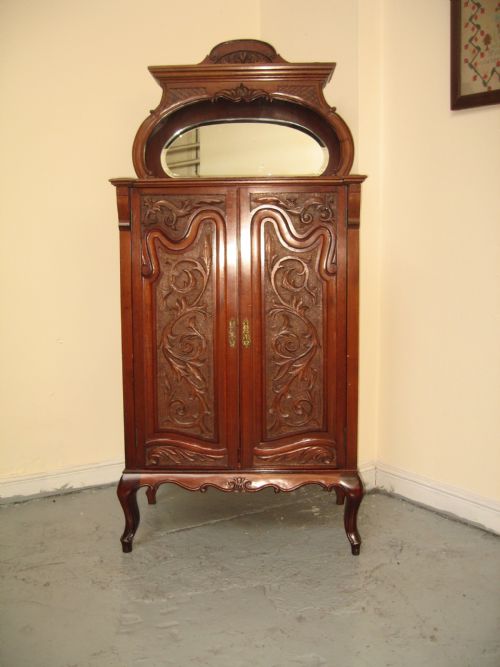 Late Victorian  Two Door Cabinet