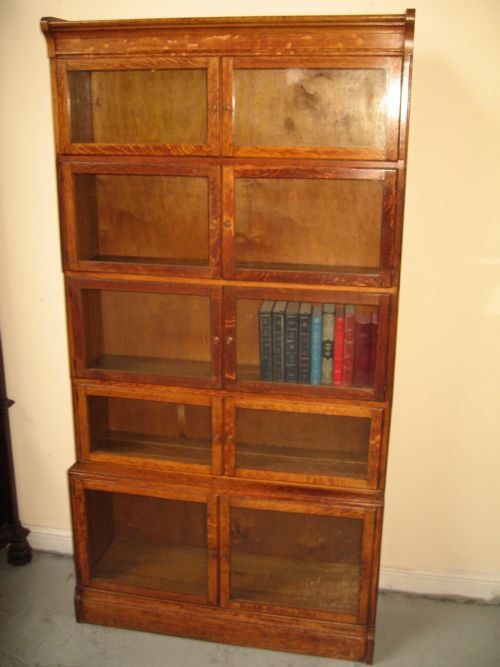 Oak Five Tier Bookcase