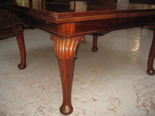 Large Mahogany Extending Dining