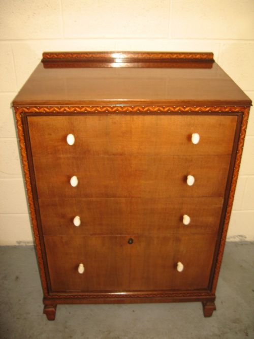 Art Deco Period    Chest and Shoe Storage