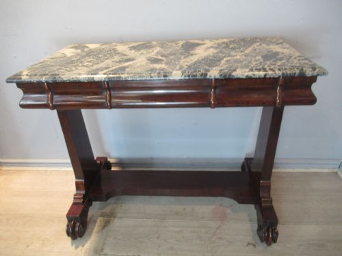 Victorian Period Mahogany Side or Console Table