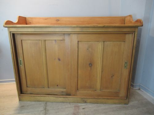 Victorian  Pine Dresser / Cupboard