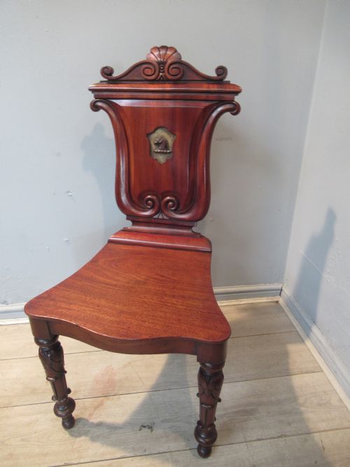 Good 19th Century  Hall Chair  Possibly Gillows  Lancaster