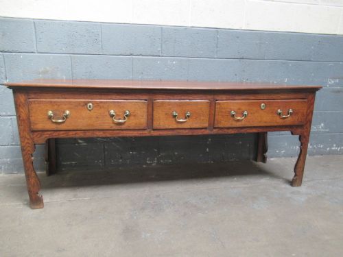 Antique  Georgian  Oak Dresser