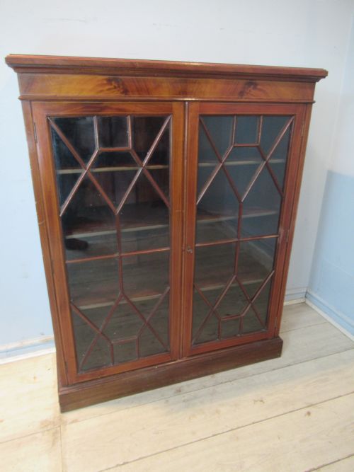 Edwardian Period Mahogany Bookcase