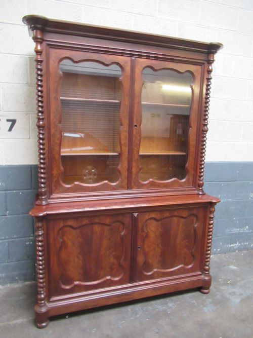 19th Century Mahogany Bookcase