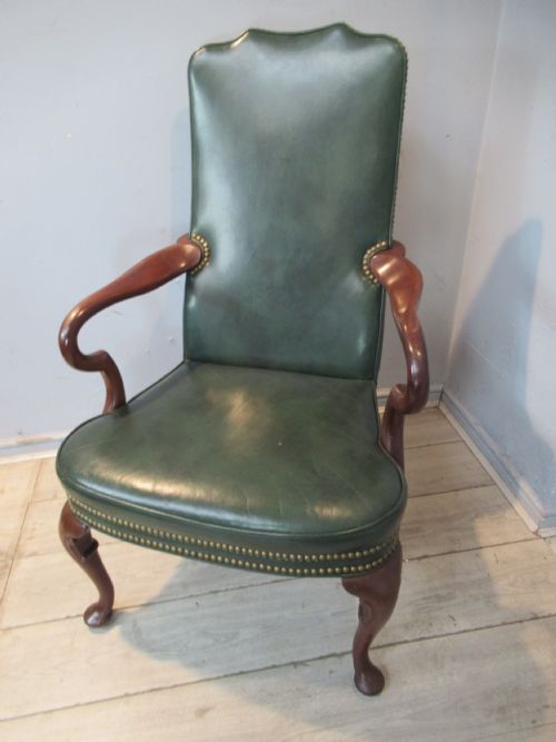 Georgian Style Mahogany Arm Chair