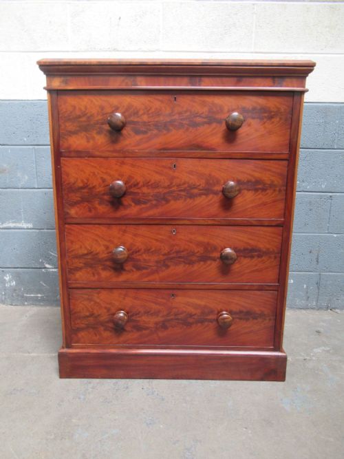 Good Victorian Mahogany   Chest of Drawers