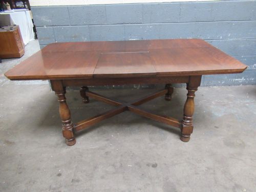 1920s Oak Extending Dining Table