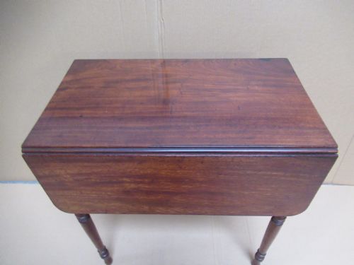 UNUSUAL VICTORIAN DROP FLAP STORAGE TABLE - ADDITIONAL PHOTO 2