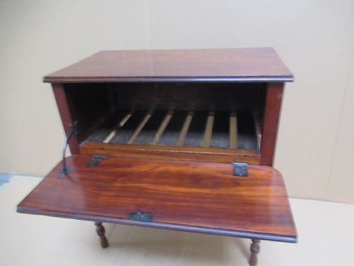 UNUSUAL VICTORIAN DROP FLAP STORAGE TABLE - ADDITIONAL PHOTO 6