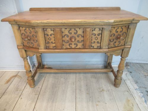 Light Oak Side Table or Dressing Table