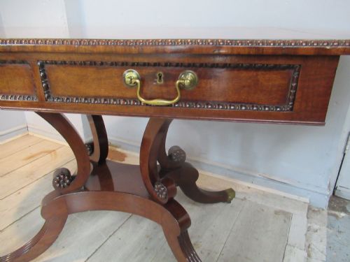 EARLY 19TH CENTURY MAHOGANY SOFA TABLE - ADDITIONAL PHOTO 15