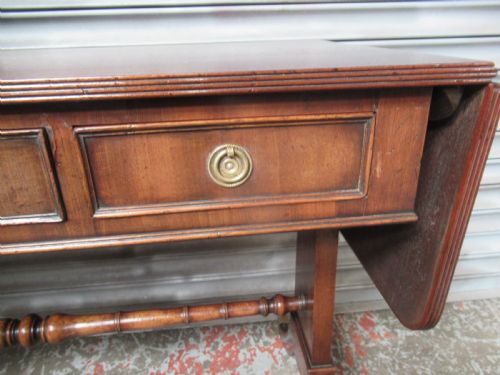 MAHOGANY SOFA SIDE TABLE - ADDITIONAL PHOTO 2