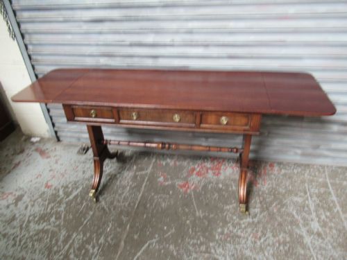 MAHOGANY SOFA SIDE TABLE - ADDITIONAL PHOTO 11