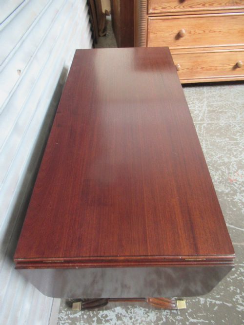 MAHOGANY SOFA SIDE TABLE - ADDITIONAL PHOTO 6