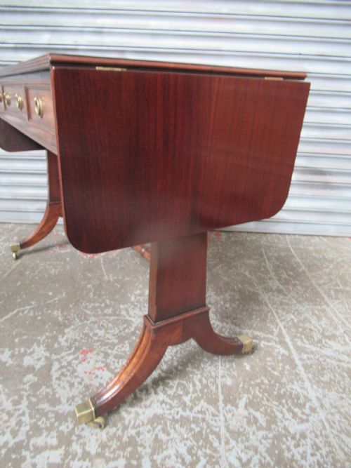 MAHOGANY SOFA SIDE TABLE - ADDITIONAL PHOTO 9