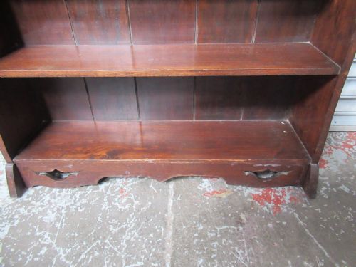 OAK OPEN BOOKCASE - ADDITIONAL PHOTO 4