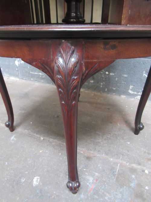 LATE VICTORIAN MAHOGANY REVOLVING BOOKCASE - ADDITIONAL PHOTO 7