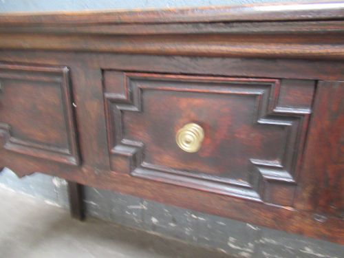 ANTIQUE STYLE OAK DRESSER DATING FROM AROUND 1900 - ADDITIONAL PHOTO 4