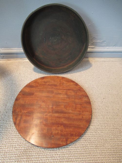 UNUSUAL 19TH CENTURY MAHOGANY PLANTER AND FIGURE STAND - ADDITIONAL PHOTO 9