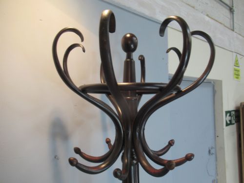 BENT WOOD 1920S HAT AND COAT STAND - ADDITIONAL PHOTO 5