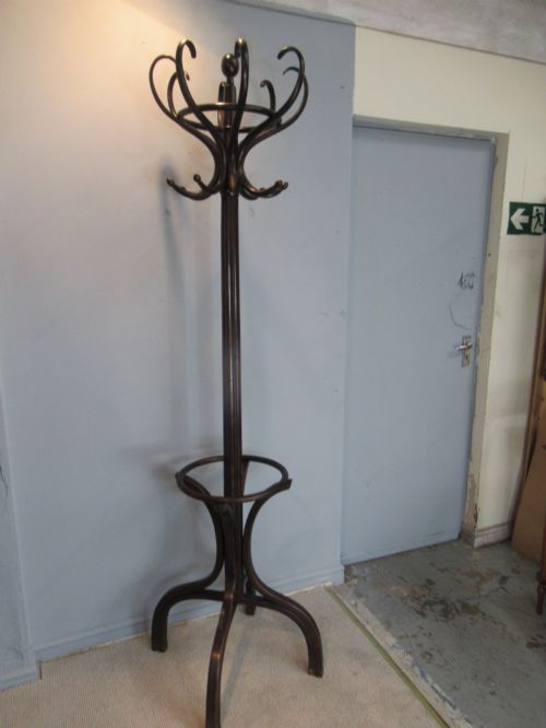 BENT WOOD 1920S HAT AND COAT STAND - ADDITIONAL PHOTO 9
