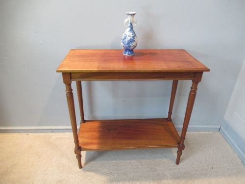 Edwardian    Pale Mahogany Rectangular    Side Table