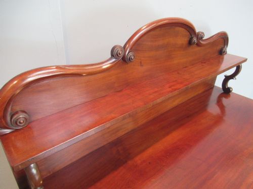 VICTORIAN MAHOGANY 1870S SMALL CHIFFONIER - ADDITIONAL PHOTO 5