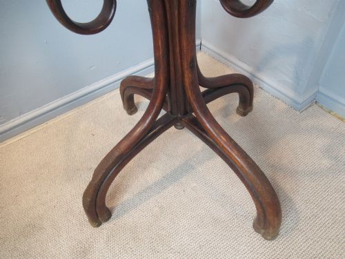 A BENTWOOD HAT AND COAT STAND - ADDITIONAL PHOTO 3