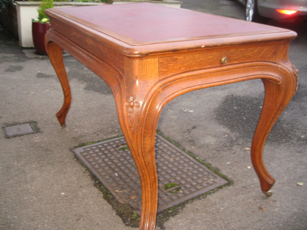 Light oak  desk View IV