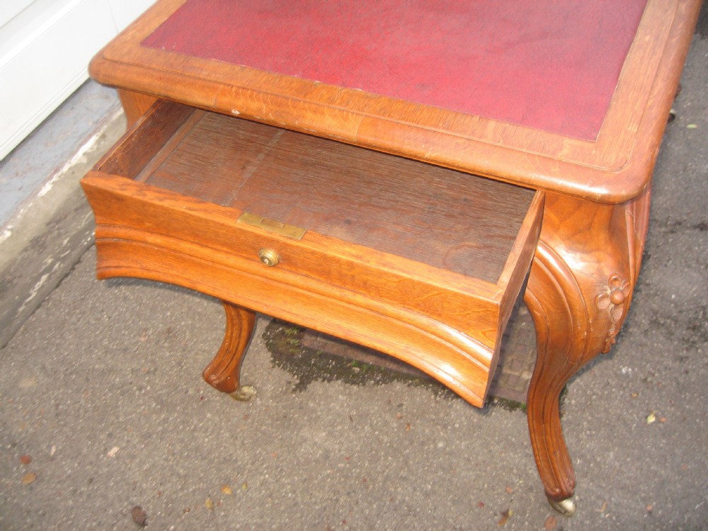 Light oak  desk View VI