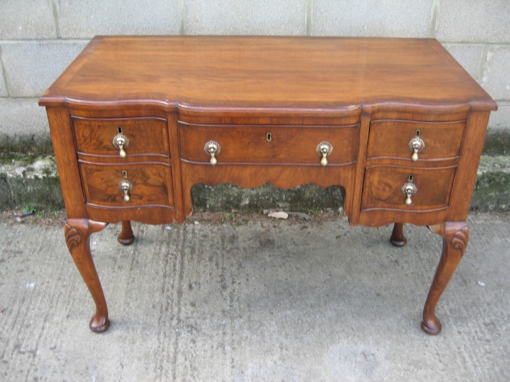 Walnut writing desk 