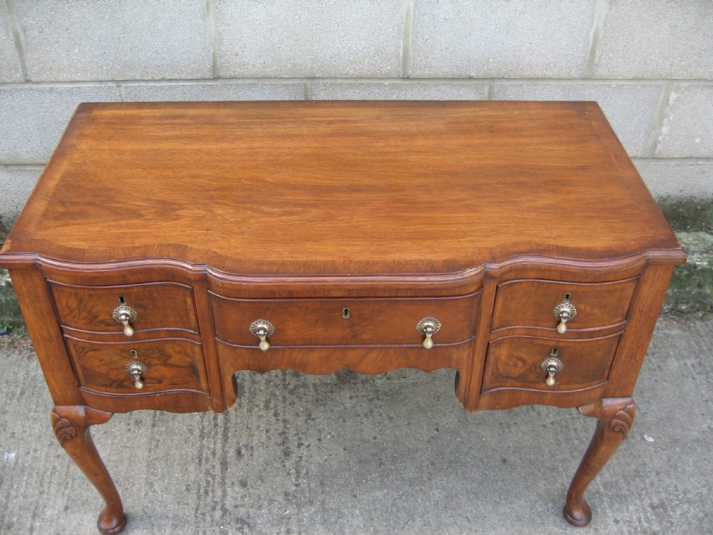 Walnut writing desk  View VI