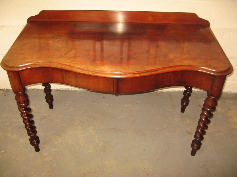 Victorian mahogany  side   dressing table