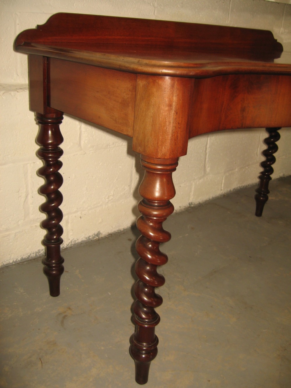 Victorian mahogany  side   dressing table View V