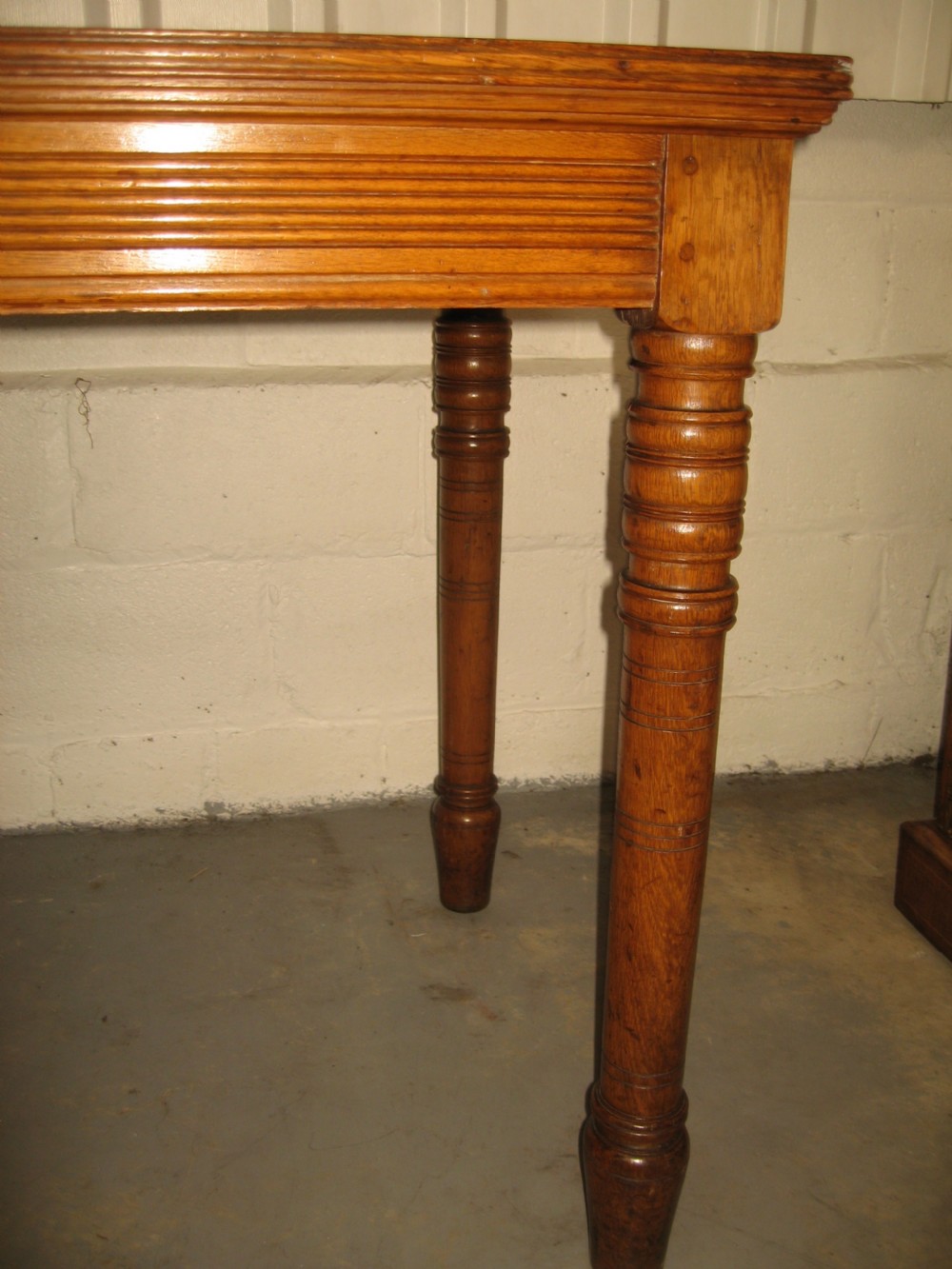 Victorian Oak   high side table View IV