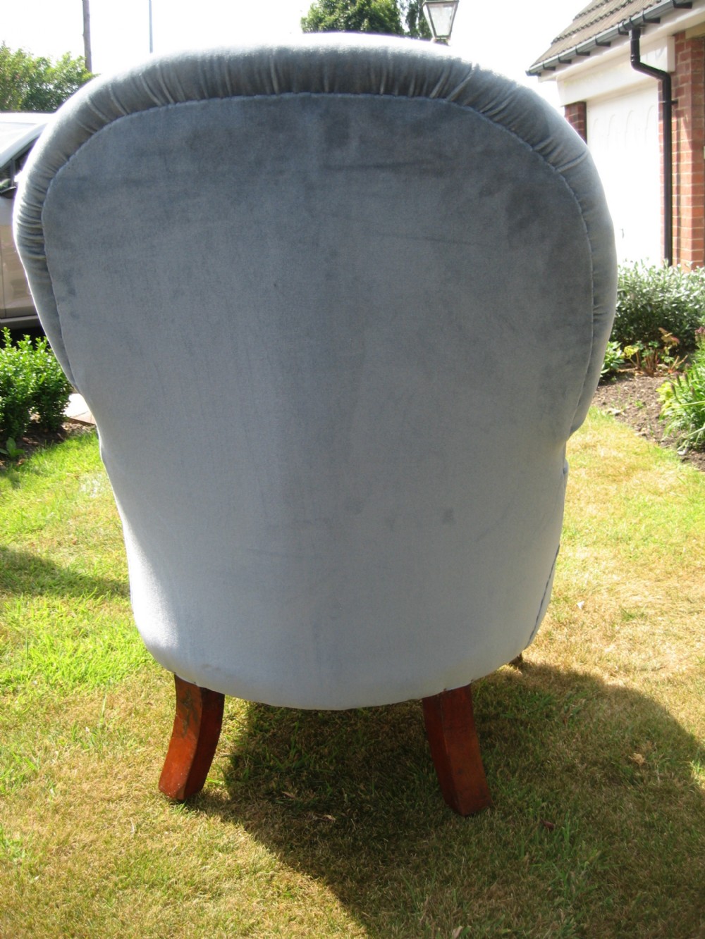 Victorian mahogany arm chair View IV