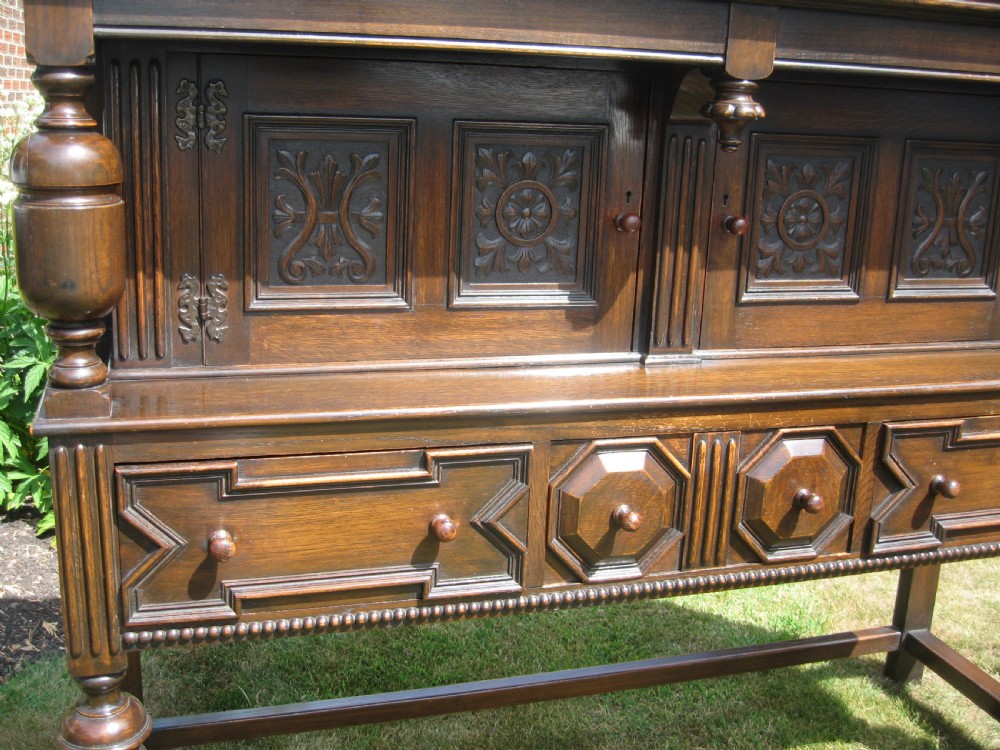 Oak sideboard dresser View IV