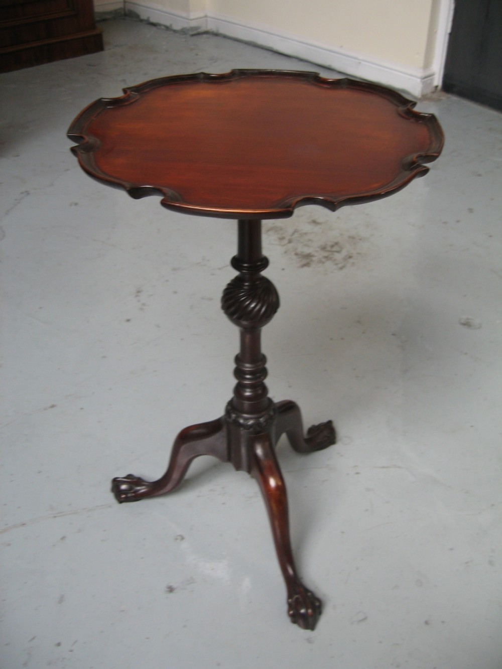 Georgian  style mahogany wine  table
