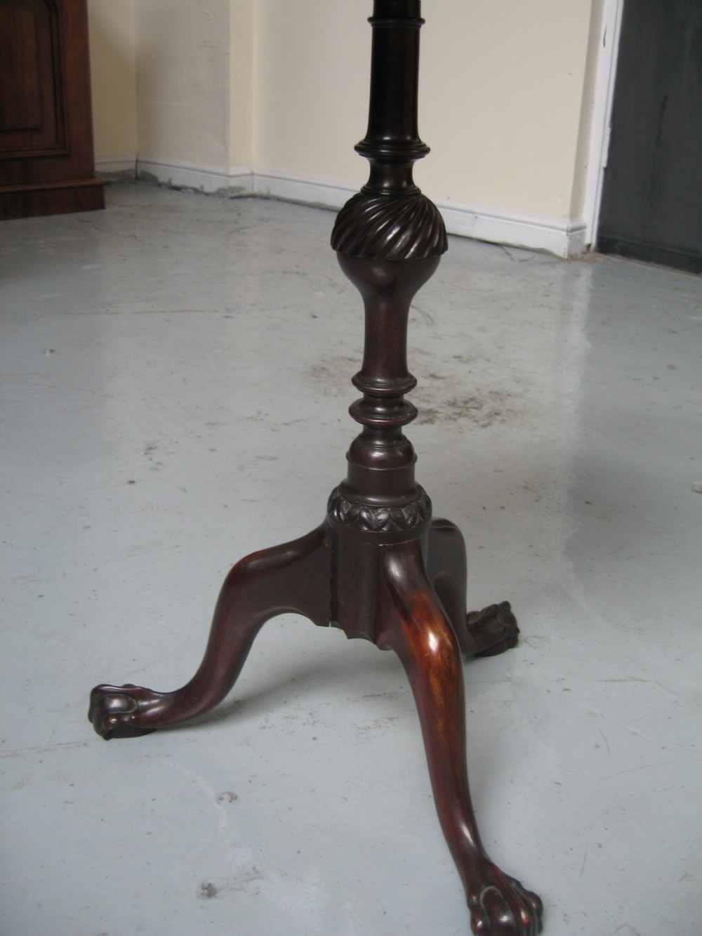 Georgian  style mahogany wine  table View VI